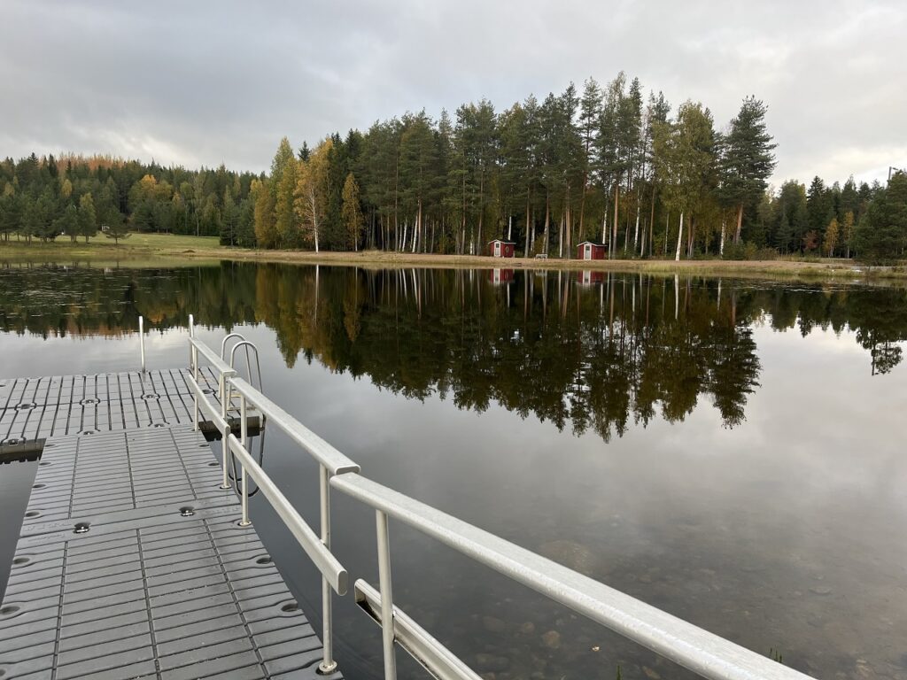 Laituri Parran alueella