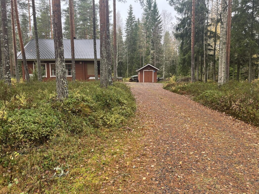 Sompalan pihatie ja metsäinen pihapiiri